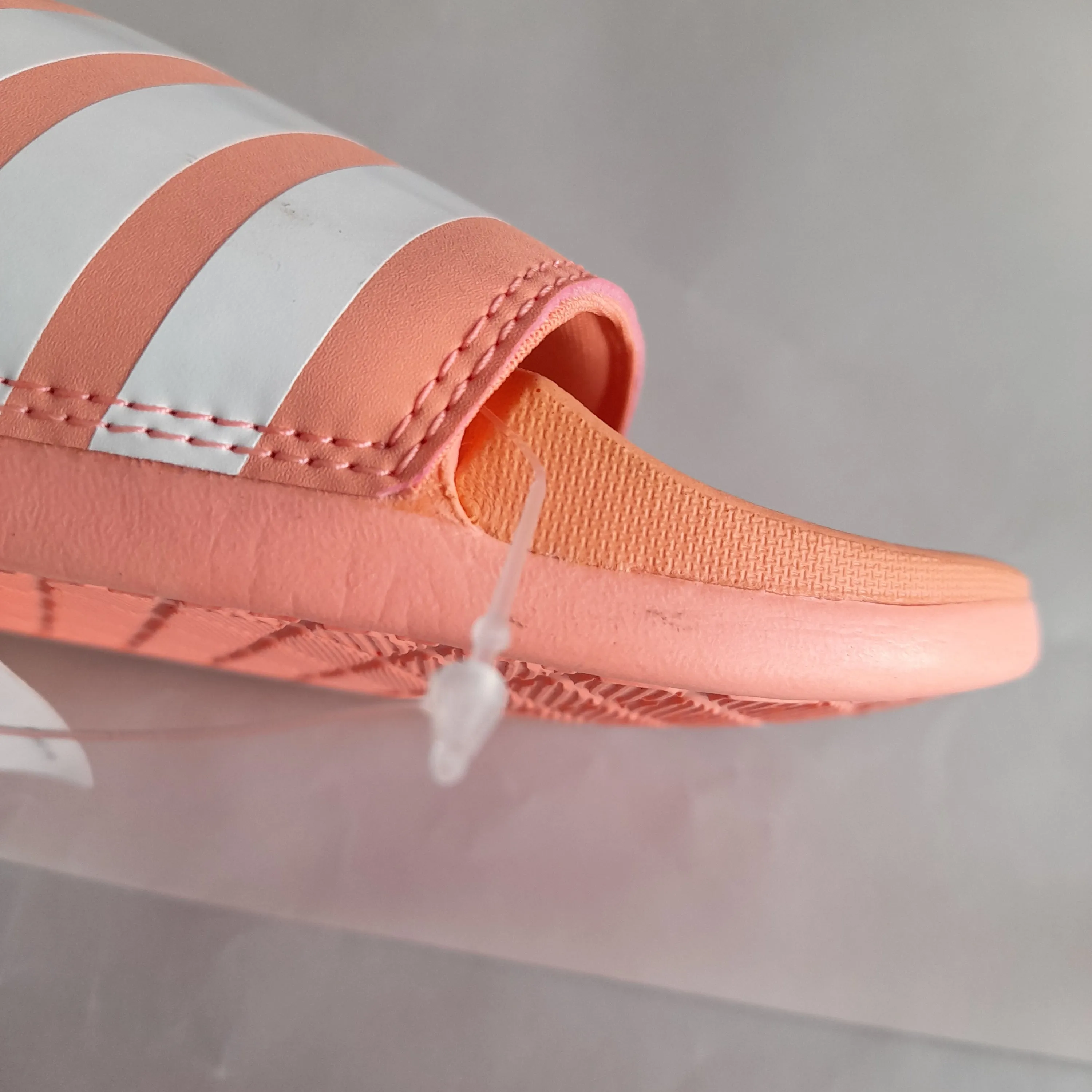 Adidas Peach Adilette Comfort Slides | Brand New |