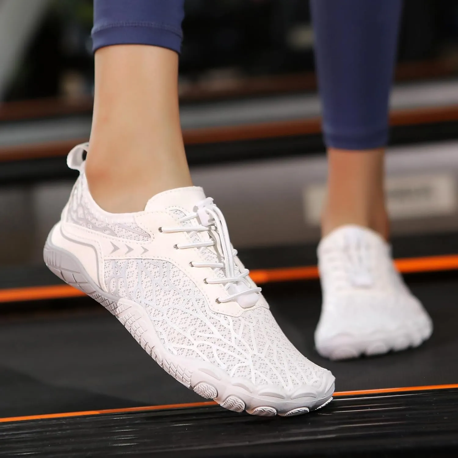 Barefoot Shoes Women 2025 Wide Toe Box Healthy & Non-Slip Athletic Hiking Walking Barefoot Shoes Diabetic Shoe Beach Surf Walk Yoga Footwear Breathable Hiking Shoe Grounding Footwear