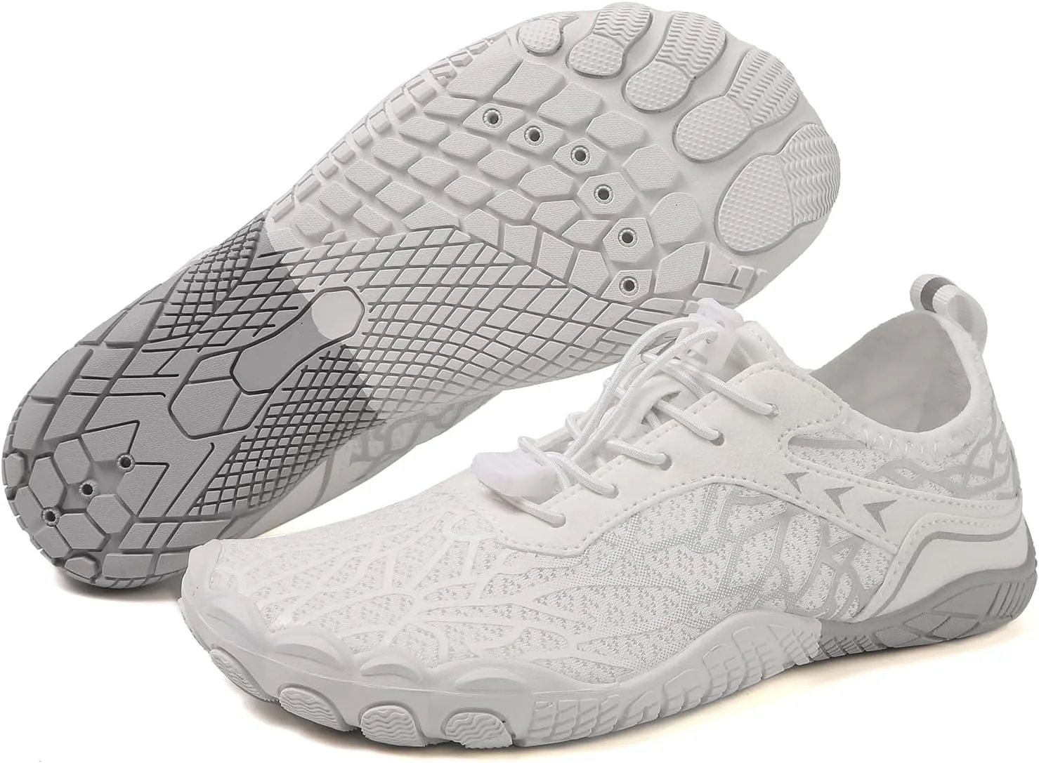Barefoot Shoes Women 2025 Wide Toe Box Healthy & Non-Slip Athletic Hiking Walking Barefoot Shoes Diabetic Shoe Beach Surf Walk Yoga Footwear Breathable Hiking Shoe Grounding Footwear