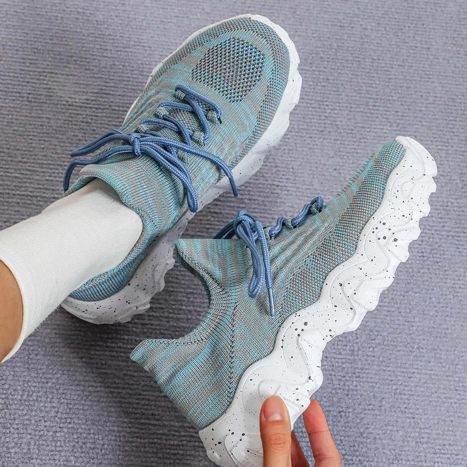 Comfortwear Shoes for Women Comfortable Orthopedic Pro Shoes Slip-ins Running Sneakers Non Slip Breathable Shoe Walking Wide Width Tennis Sneaker with Arch Support
