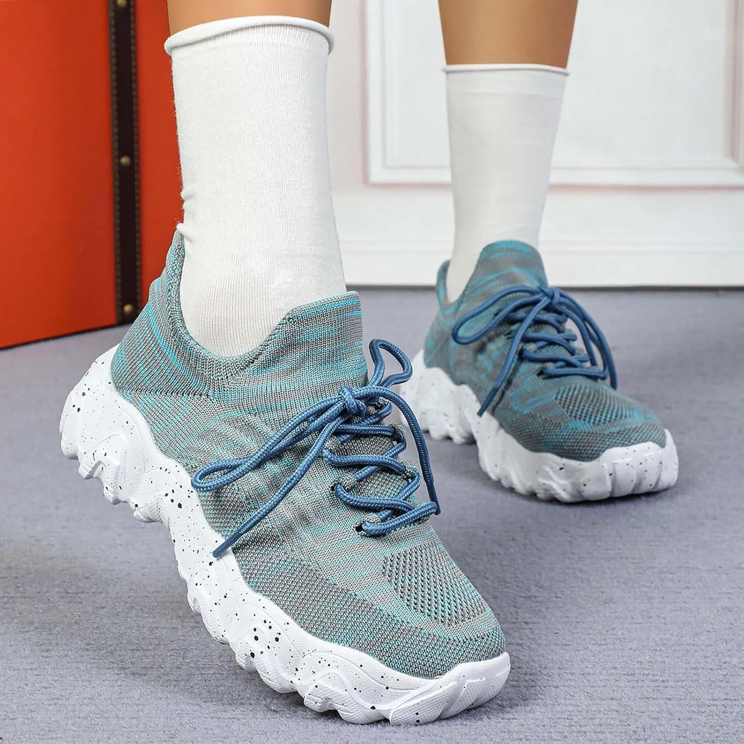 Comfortwear Shoes for Women Comfortable Orthopedic Pro Shoes Slip-ins Running Sneakers Non Slip Breathable Shoe Walking Wide Width Tennis Sneaker with Arch Support