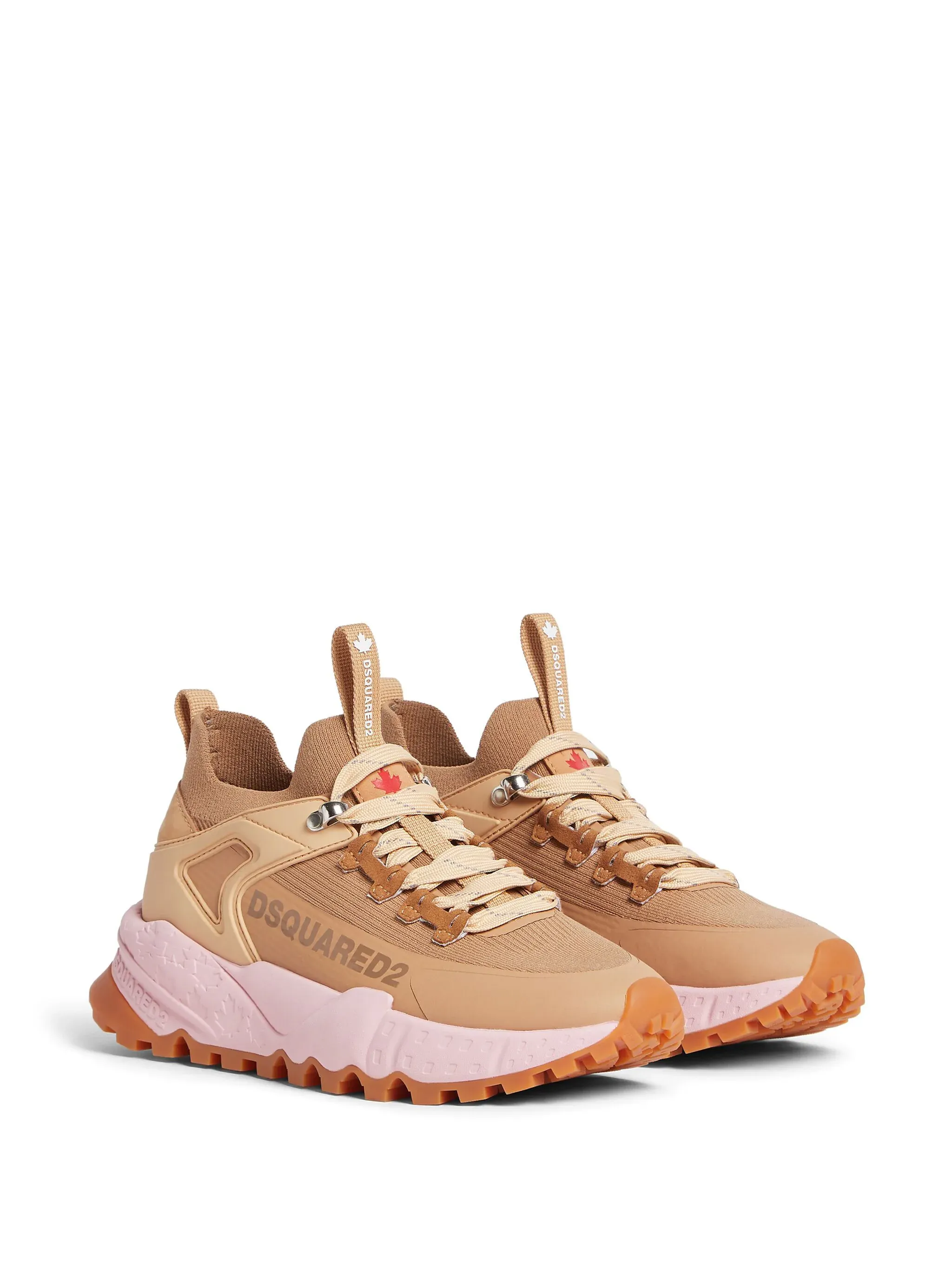 lace-up low-top sneakers