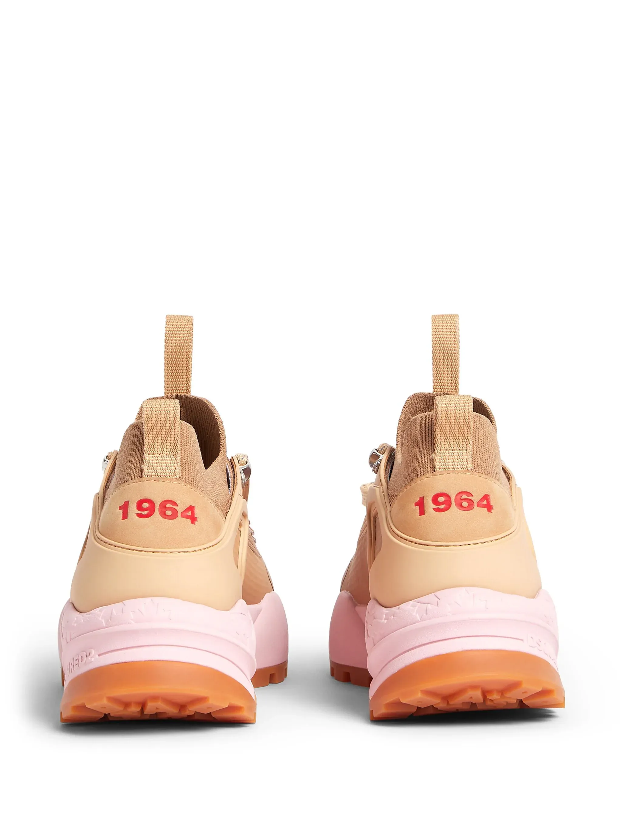 lace-up low-top sneakers
