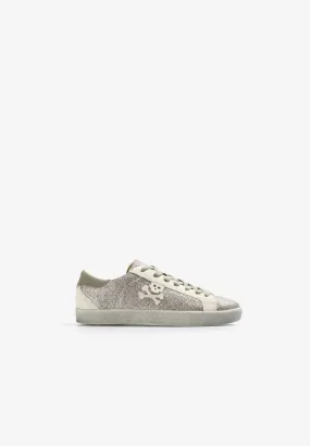 LOW TOP GLITTER SNEAKERS