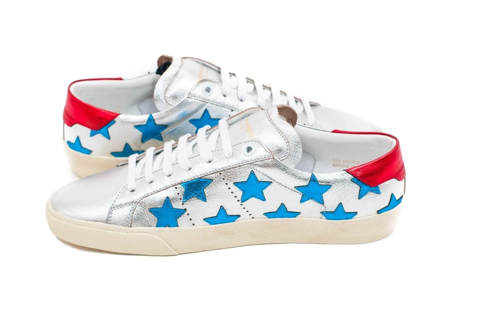 Low Top Metallic Sneaker