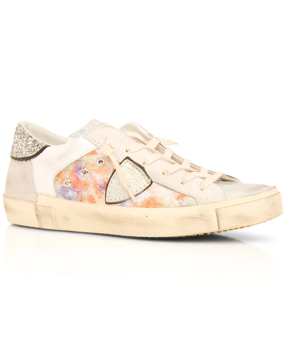 PRSX Low Top Sneaker in Metal