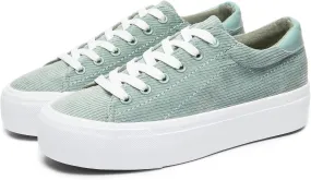 THATXUAOV Womens Platform Sneakers White Tennis Shoes Casual Low Top Fashion Sneakers