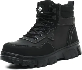 Waterproof Steel Toe Boots for Men Safety Mens Work Boots Composite Toe Construction Shoes Botas De Trabajo Para Hombre
