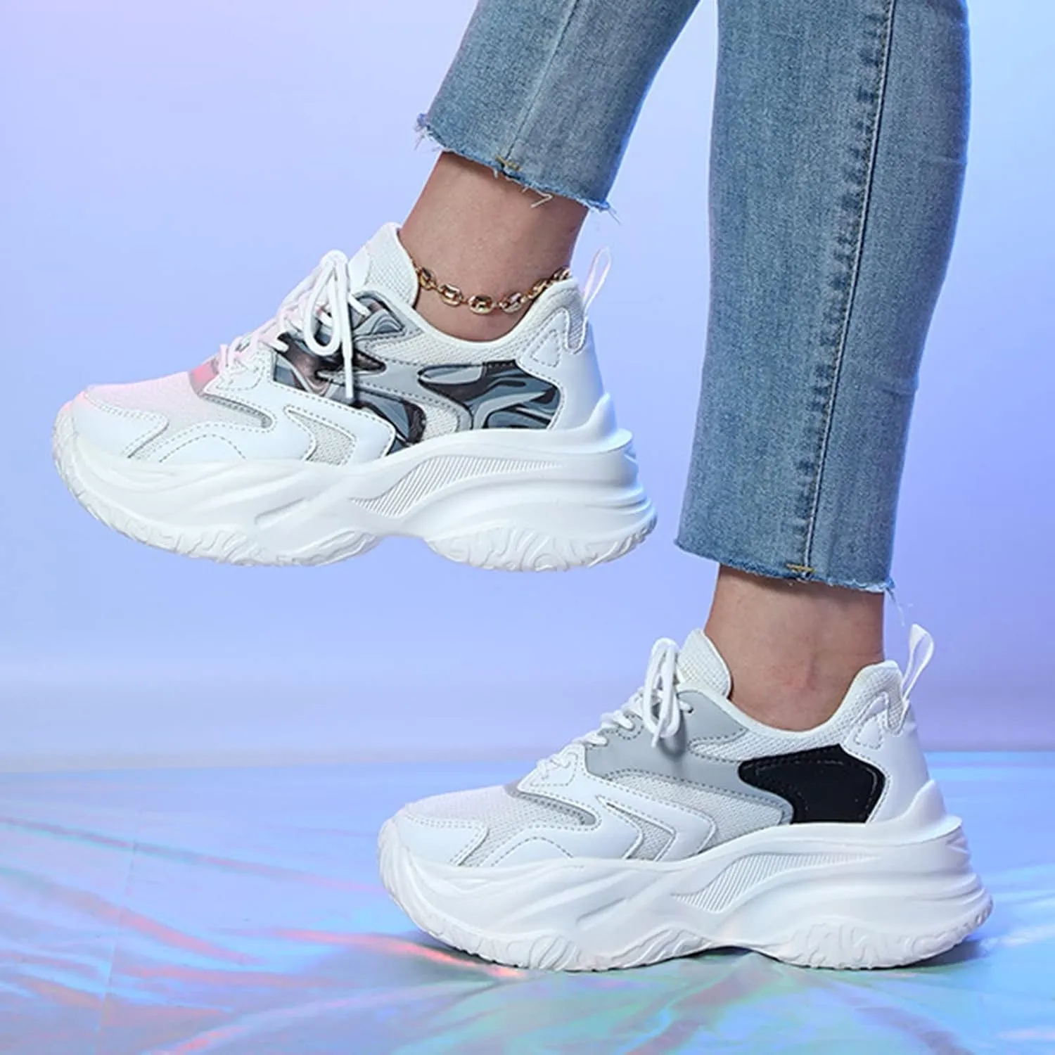 Women Lightweight Slip On Shoes Casual Comfortable Walking Sneakers Canvas Flats Non Slip Breathable Loafers